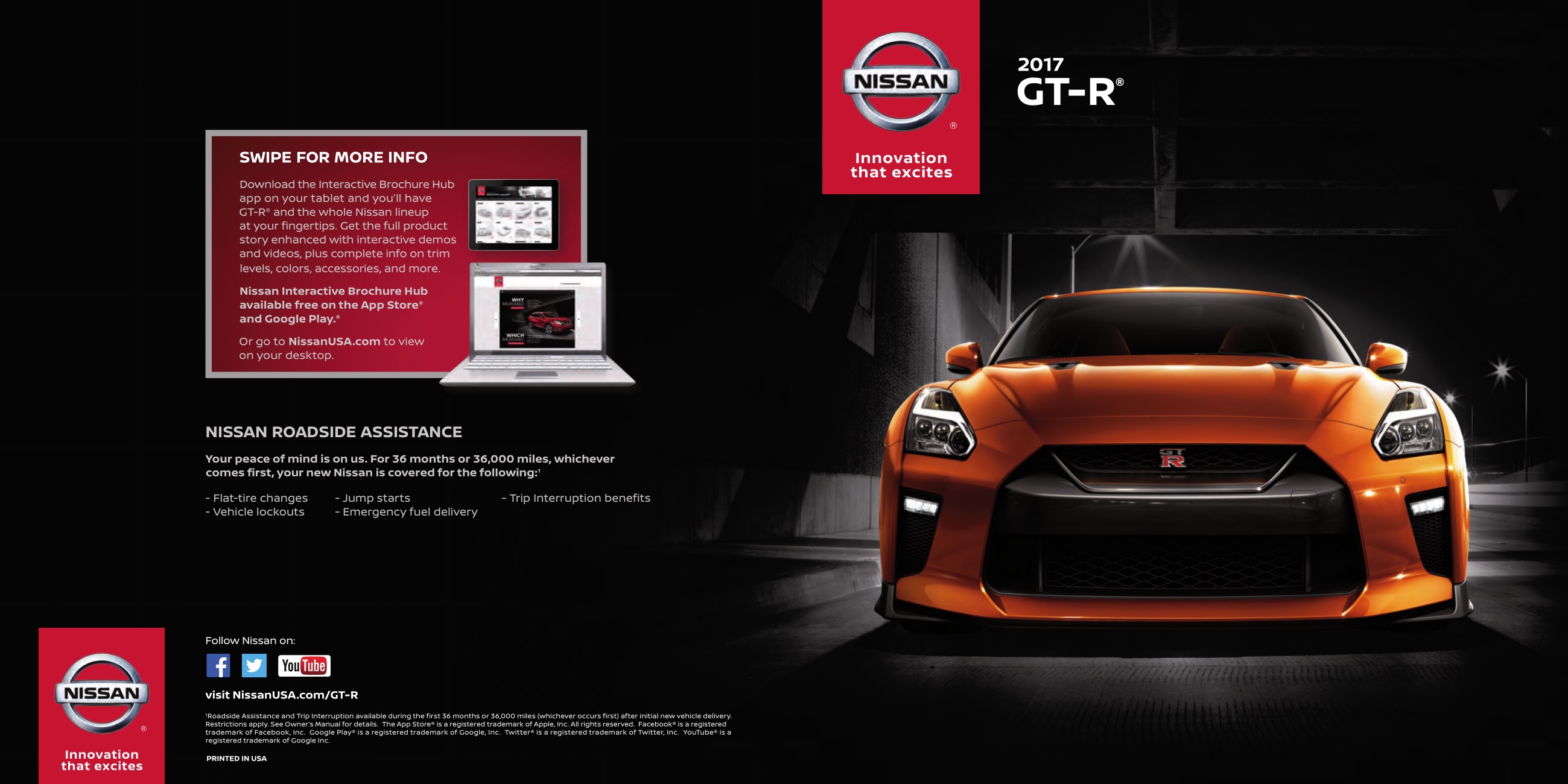 2017 Nissan GT-R Brochure
